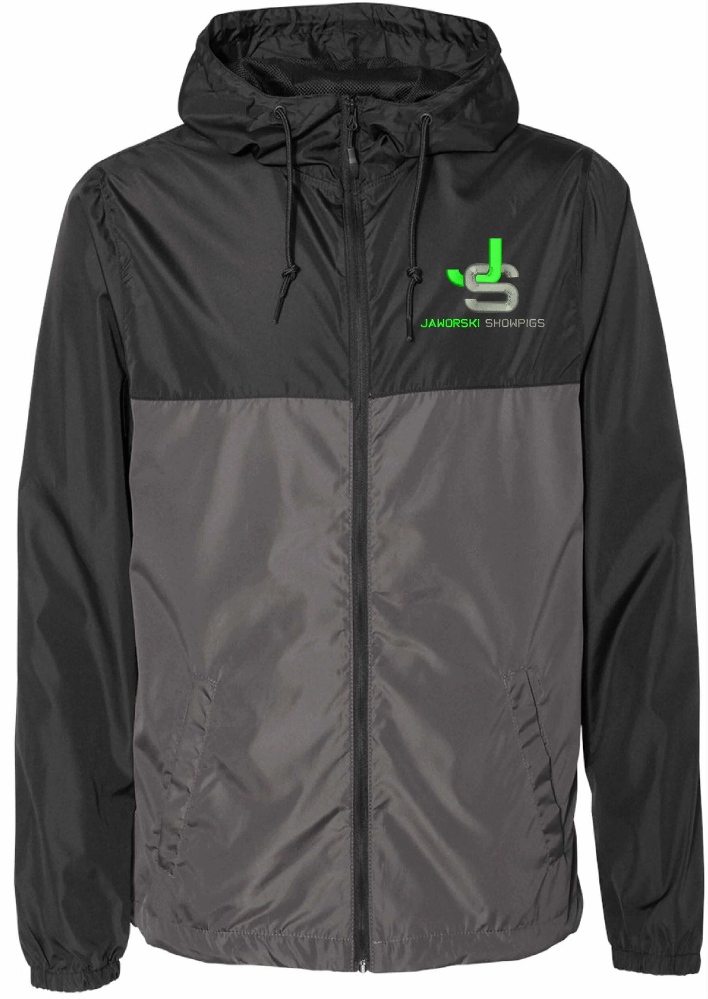 Lightweight windbreaker jacket with Jaworski logo