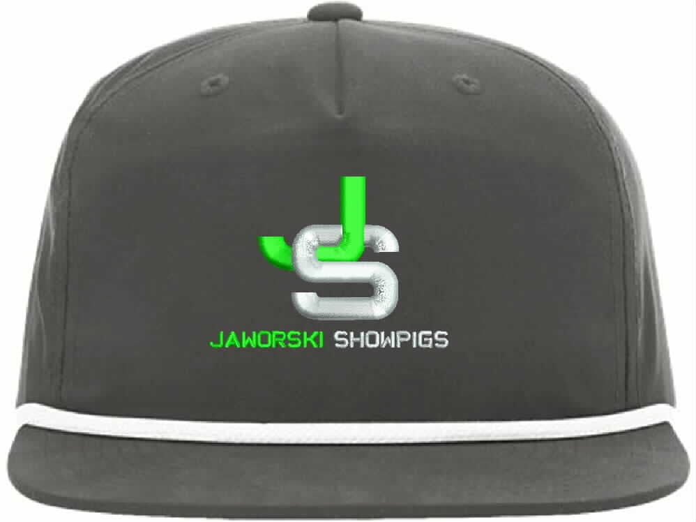 Richardson 256 Rope Hats with Jaworski Showpigs logo