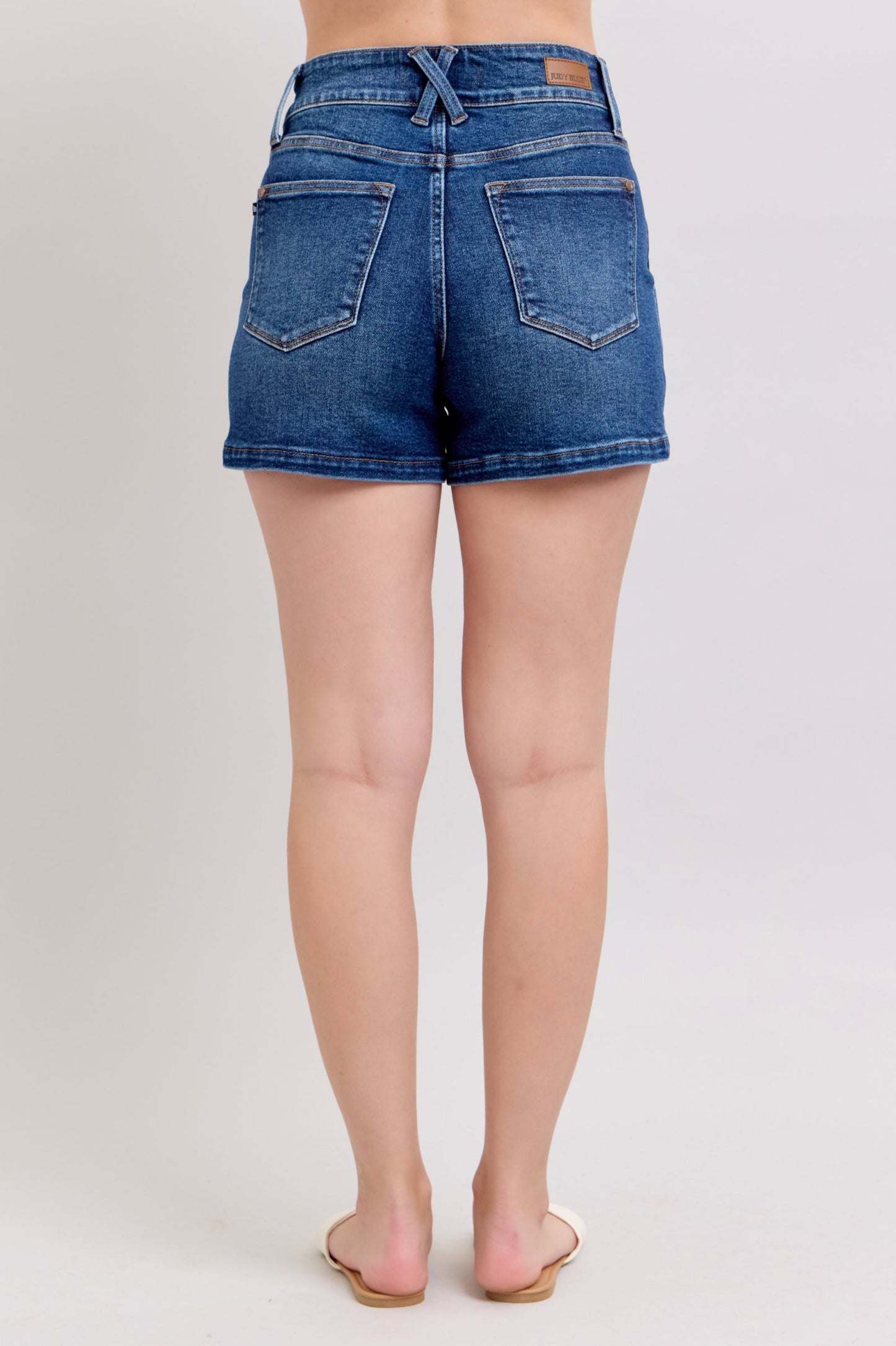 Judy Blue double button waistband shorts