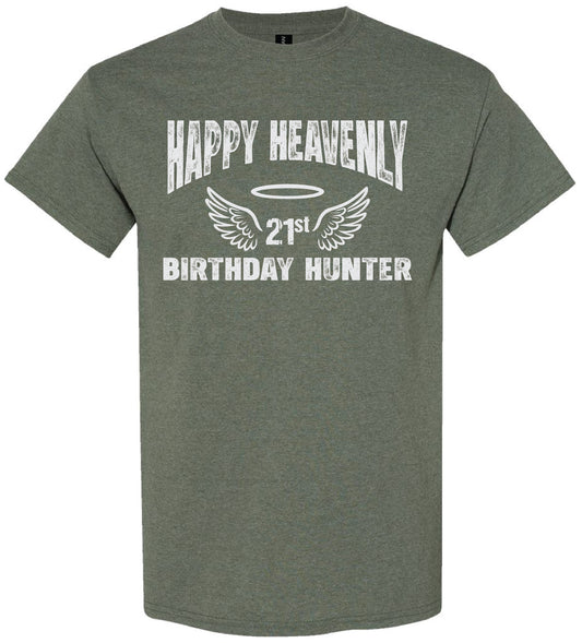 Hunter’s birthday memorial t-shirt