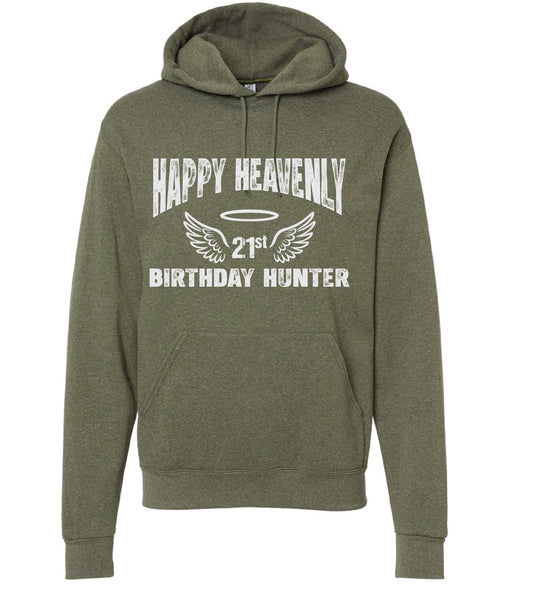 Hunter’s 21st birthday memorial hoodie