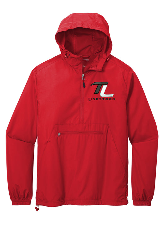 TL Livestock 1/4 zip windbreaker